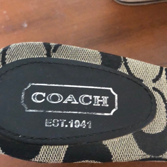 Coach healed slip in sandals - Picture 3 of 4